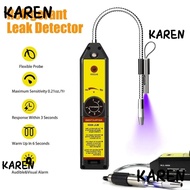 KARENGOODS Freon Leak Detector, WJL-6000 Audible & Visual Alarm Halogen Leak Detector, Fast Response