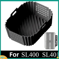 【XK】 2PCS Silicone Air Fryer Liner Baking Basket for SL401 AF400UK AF300