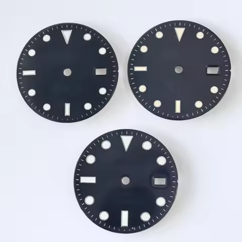 Watch accessories aluminum ring USB retro 16610LV 16610LN 28.3MM watchdial 3135 movement
