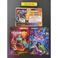 BLOKEES TRANSFORMERS CARD COMPLETE 3 PCS DEFENDER 04