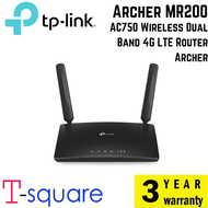 TP Link AC750 Wireless Dual Band 4G LTE Router Archer MR200