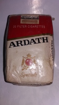 Rokok jadul Ardath merah putih cukai 2001