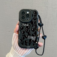 [Case+Bracelet]Premium Softcase Silicone Casing Xiaomi Redmi 12C10C9A9C9T10A Note 12 11 10 9 8 11S12