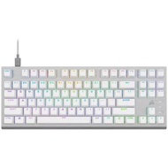 Corsair K60 RGB PRO TKL Tenkeyless Optical-Mechanical Gaming Keyboard - Corsair OPX Switch - White