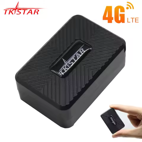 4G Mini GPS Tracker Car 1500mAh TKSTAR 4G GPS Tracker Locator 4G Magnet 25 Days Standby Free APP Veh