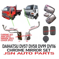 J01S01 CHROME MIRROR ARM SET DAIHATSU  DV57 DV58 DV99 DV116
