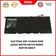 Del XPS 13 9343 9350 90V7W JD25G KHXPY 0N7T6 Laptop Battery Replacement Brand New Part