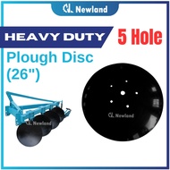 Plough Disc (26") Piring Pelau / Plow Disc - 5 Hole