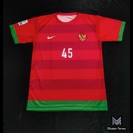 Jersey Timnas Indonesia 2012 Home Full Printing Custom