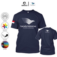 Arials Kaos Baju Maskapai Garuda Indonesia Airlines