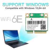 [ Store] ExclusiveWifi 6E AX210 Mini PCIE Wifi Card Mini PCI-E Wifi 6E Card Mini PCIE Wi-Fi Adapter