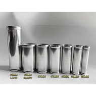 Universal Turbo Aluminium Air Intake Pipe Stg 63mm / 57mm / 51mm / 45mm / 35mm / 25mm Alloy Intercoo