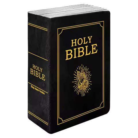 Bible Pillow Book Plush Throw Cushion Realistic Design for Sofa Bible Verse Pillow Cozy Faith Bible