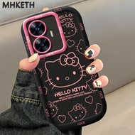 MHKETH Case For Realme C55 C33 Narzo N55 Cute And Popular Cat Pattern Mobile Phone