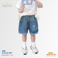 Bajjuin - little Dino Children's Jeans, 6.5 oz Jeans Material, Size 1-16 Years