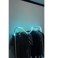 PUTIH GANTUNGAN Limited Full Coating CLOTHING GOAL 100 cm IKEEA / GAMIS CLOTHES HANGERS Minimalist W