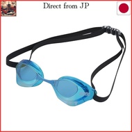 FINA Approval] arena Swimming goggles for racing unisex [Aqua Force Swift] Yellow x Emerald x Black x Emerald Free Size Mirror Lens No Cushion Anti-glare (swipe function)AGL-O140M