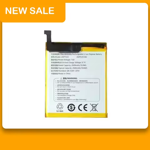 ZRTZ 0 Cycle QP1659 QP1669 ZAP1522 W5910 Battery For Veken Sunmi M1 V2/V2 Pro