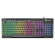 ONIKUMA G32 Bàn Phím Chơi Game Có Dây 104 Phím Đèn Nền RGB Mờ Mũ Phím Màng Bàn Phím Cho Máy Tính Gam