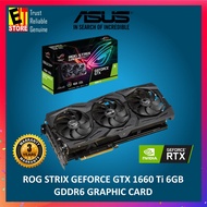 ASUS ROG STRIX GTX 1660Ti 6GB GDDR6 GRAPHIC CARD (ROG-STRIX-GTX1660TI-6G-GAMING)