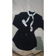 Black Ribbon Blouse