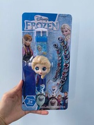💅🏻現貨💅🏻全新/Elsa手錶/兒童玩具錶/Frozen/Projector Watch/可投影/附24個圖案/艾莎/巴斯光年/buzz/爹哋shark/daddy shark/超人/奧特曼/Stel