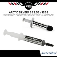 Arctic Silver® 5 | 3.5Gram / 12Gram | High-Density Polysynthetic Silver Thermal Compound