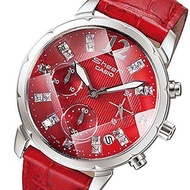 SPECIAL PROMOTION CASIO_SHEEN Leather STRAP WATCH FOR WOMEN