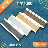 BATANGAN PIGURA FIBER PICASSO TYPE S 488/ LEBAR 4.7CM/BATANGAN FRAME/LIS PLAFON/3METER