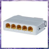 Gigabit PoE Extender 802.3af/At/Bt 5 Port PoE Repeater Vlan Extend Additional 100m(328ft) of Power a