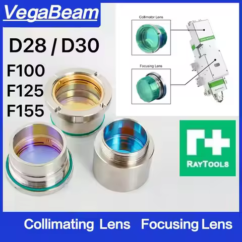 Raytools BM111 BM110 Collimating & Focus Lens D30 F100 F125 F155&D28 F100 F125 BM109 Focusing&Collim
