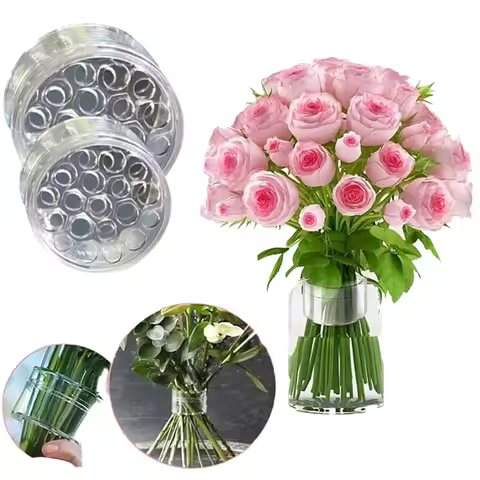 2pcs Spiral Flower Stand Ring Spiral Flower Pole Stand Bottle Flower Stand Spiral Diy Bouquet Twist 