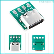 YIN USB 3 1 Type-C Connector 16 Pin Type-C Female 16 Pin Charging Data Transmission Plug Socket DIY 