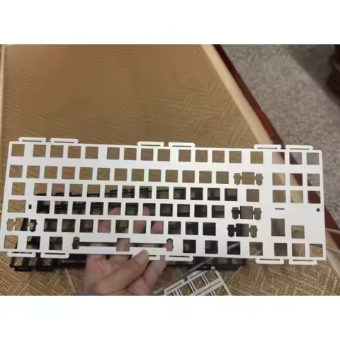 EVOworks EVO80 Keyboard Accessories Positioning Plate Iso PP PC FR4 Aluminum Fr4 Reinforcement Plate