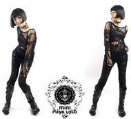 ＊mini &amp; PUNK LOLO＊PUNK RAVE龐克黑暗抓破上衣(M女/L男)~個性登場!