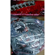 DBS & JUNE CHAIN & SPROCKET SET DREAM / C-100 /RUSI 110 (428/36/14 )