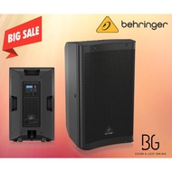 BEHRINGER DR115DSP Active 1400 Watt 15" PA Speaker System with DSP and 2 Channel Mixer