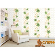 Wallpaper Stiker Wallpaper Dinding Motif Bunga Wallpaper Stiker 3d