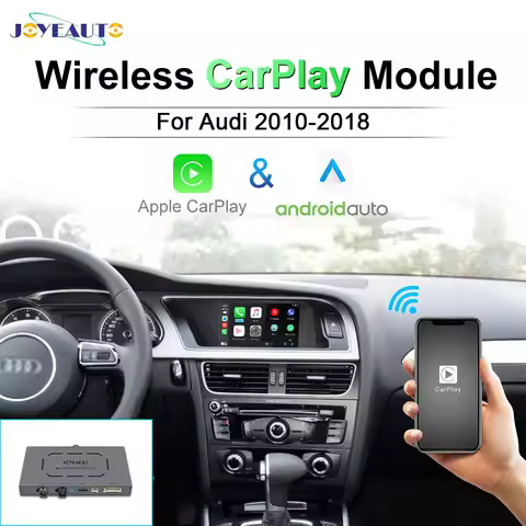 JoyeAuto Wireless Apple CarPlay Retrofit for Audi A3 A4L A5 Q5 Q2 Q7 A1 Q3 A6 A7 A8 MMI 2G 3G 2003-2