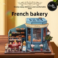 3D DIY Miniature House 3D Puzzle Miniature House Building Blocks Advanced Level