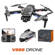 V888 Drone Aerial Photography HD Remote Control Aircraft Three Camera 8K Long Battery Life Brushless