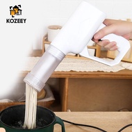KOZEEY Electric Pasta Maker 6 Heads Pasta Machine for Macaroni Fettuccine Spaghetti