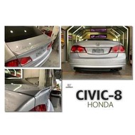 現貨 品-- HONDA 喜美8代 CIVIC 8 八代 K12 UH 原廠型 平貼 鴨尾 尾翼 含烤漆