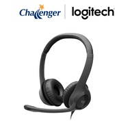Logitech H390 USB Headset - (Black/Rose/White)