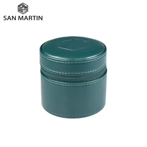 San Martin Leatherette High-End Portable Watch Box Small Travel Storage Box Gift Box Display Package
