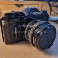 #Pre-Owned# Canon Ae-1 Program Kamera Analog Lensa 50Mm Original From