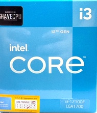 CPU (ซีพียู) INTEL CORE I3-12100F 3.3 GHz (SOCKET LGA 1700) มือสอง