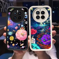 O-69 Astronaut Space Casing for Realme 12 12X Plus Pro 5G Black and White