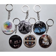GANTUNGAN Coldplay/ Keychain Souvenir Coldplay/ Souvenir can be customized with your own design (fev