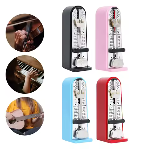 Mechanical Metronome Digital Counting Universal Metronome for Piano Guitar Bass Ukulele Drum Violin 